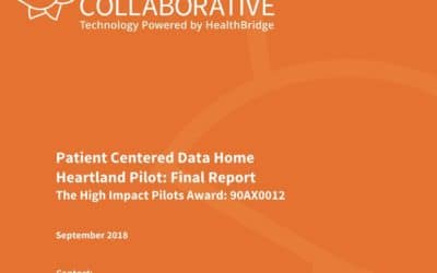 Patient Centered Data Home White Paper