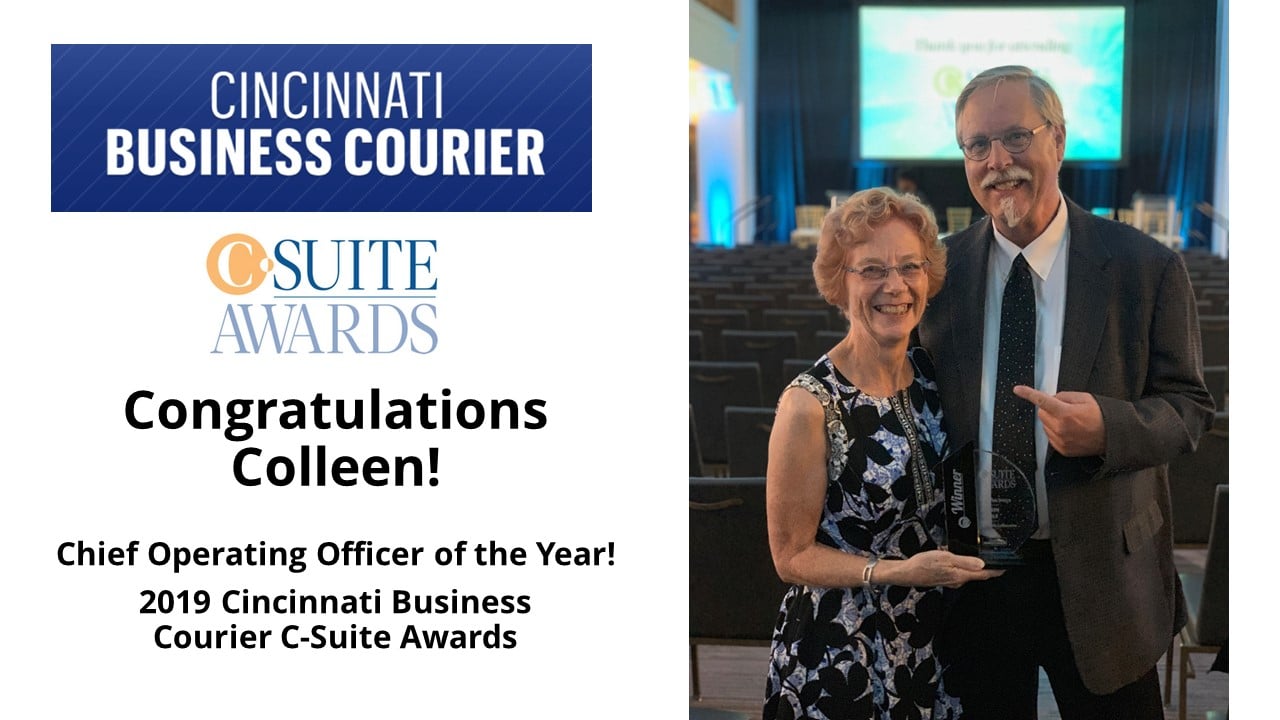 Congratulations, Colleen!