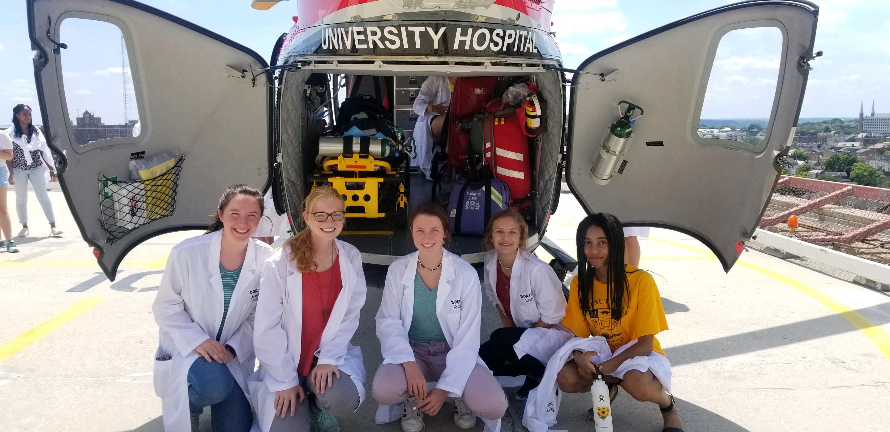 TAP MD visits UC Health for Trauma 101