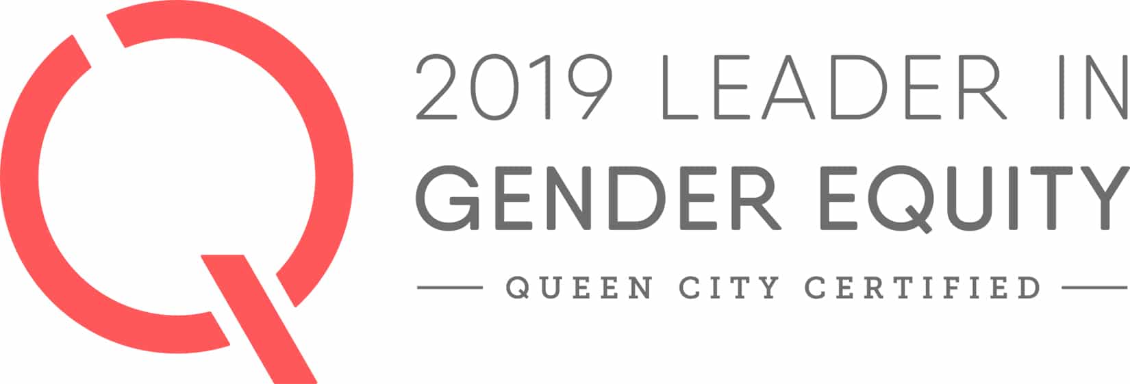2019 Leader in Gender Equity logo