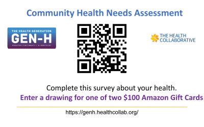 We Need YOUR Feedback: Community Health Needs Assessment Survey
